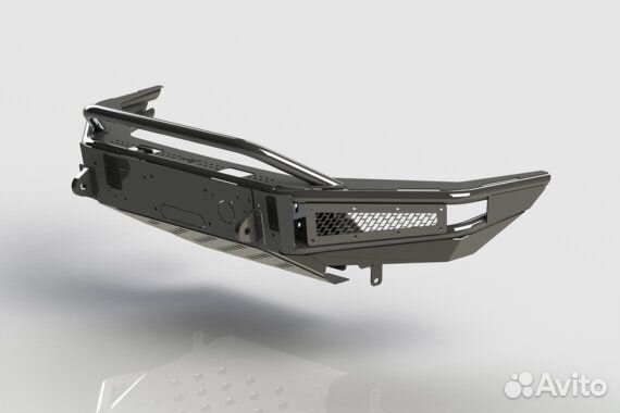 Бампер силовой перед. BMS alfa Тойота Хайлюкс Рево