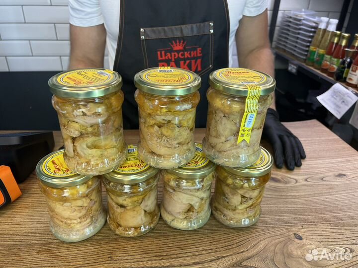 Печень трески в стекле Мурманская