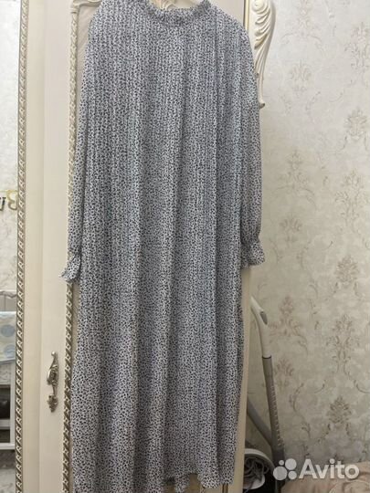 Платье с леопардовым принтом