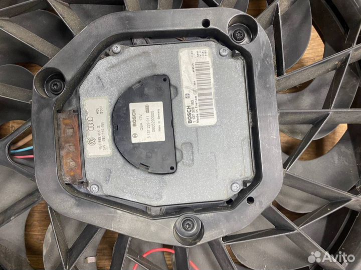 Вентилятор радиатора, Audi A8 D3/4E 2007