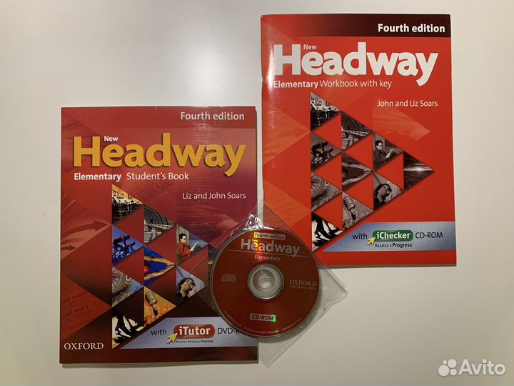 Headway 4ed Elementary, новый комплект