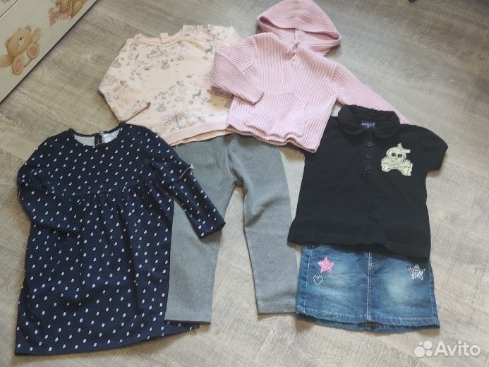 Вещи пакетом на девочку 98