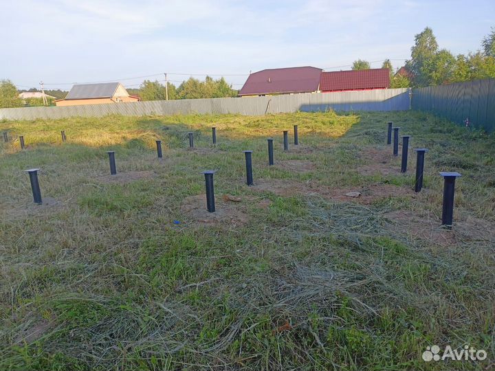 Винтовые сваи под ключ с установкой