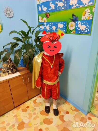 Новогодний костюм пажа