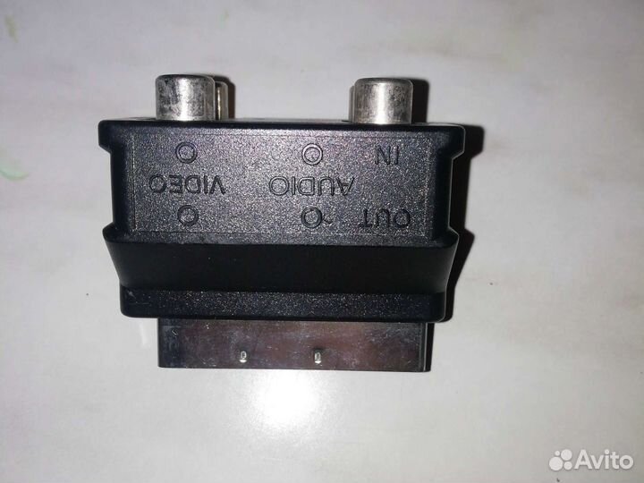 Переходник скарт на тюльпан