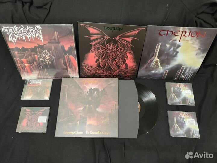 Therion CD и винил, фирменные, новые