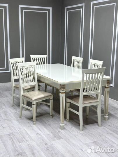 Стол со стульями в наличии\оплата при получении