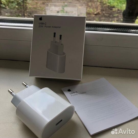 Адаптер питания apple 20w