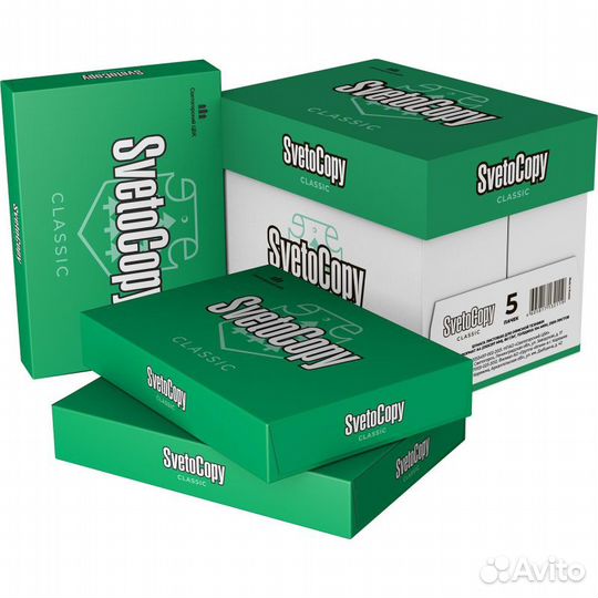 Бумага SvetoCopy (А4, марка С, 80 г/кв.м, 500 л) н