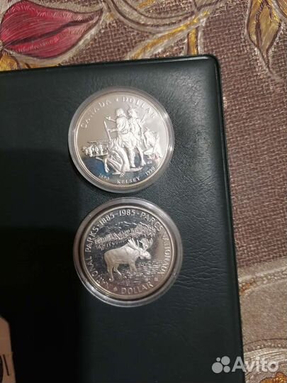 Крупное серебро Канады,Испании