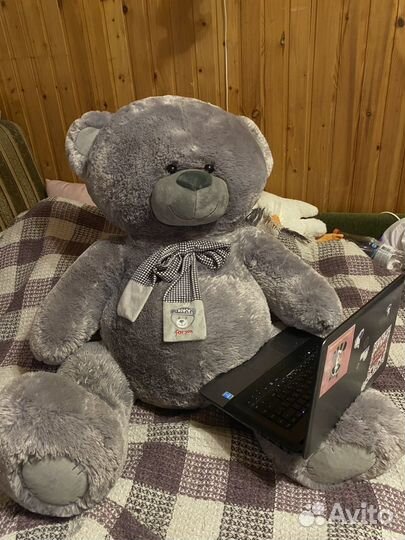 Плюшевый медведь большой