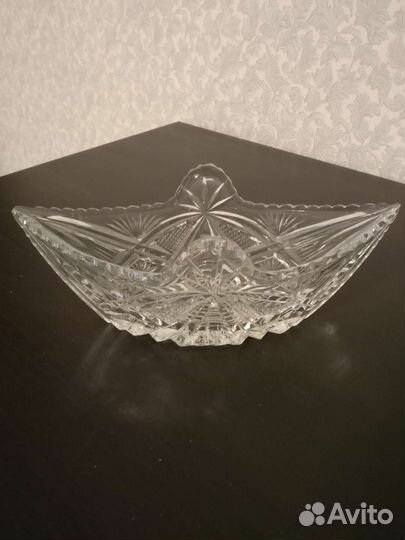 Хрусталь СССР. Вазы, салатники, фужеры, стаканы