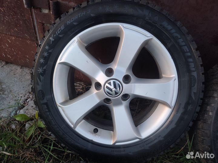 Колеса оригинал Volkswagen 205/55/16