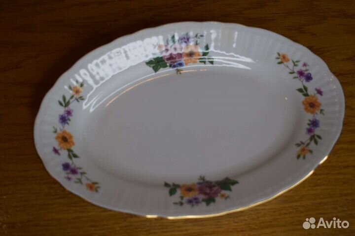 Блюдо Польша фарфор Винтаж