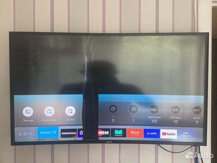 Телевизор Samsung smart tv на запчасти