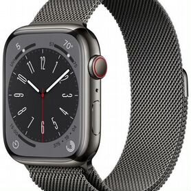 Apple Watch Series 8 41 мм Stainless Steel Case, g