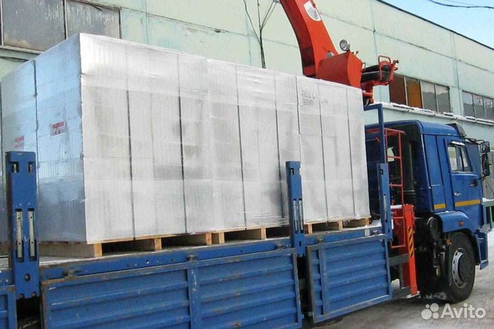 Газоблоки с завода от 10 м3