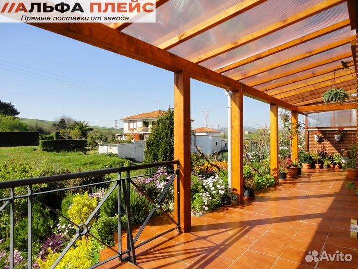 Кровельный поликарбонат