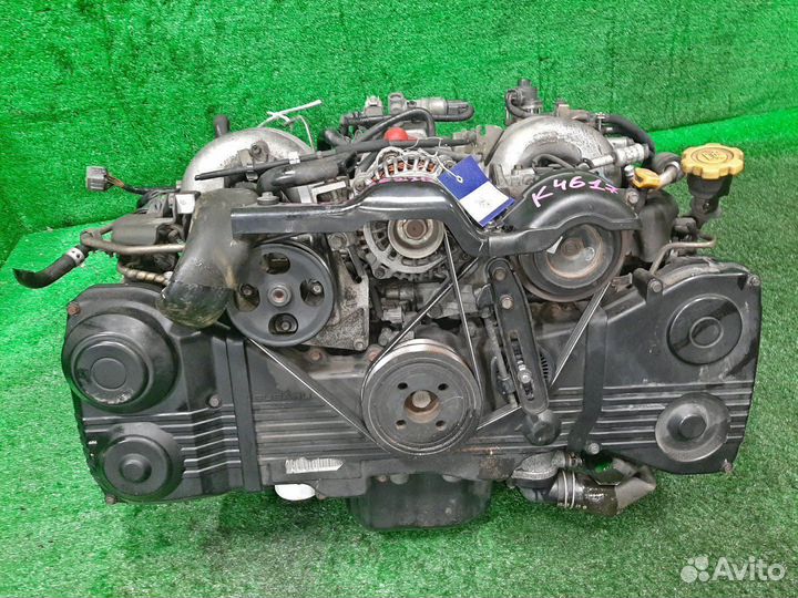 Двигатель в сборе двс subaru legacy BE9 EJ254 2001