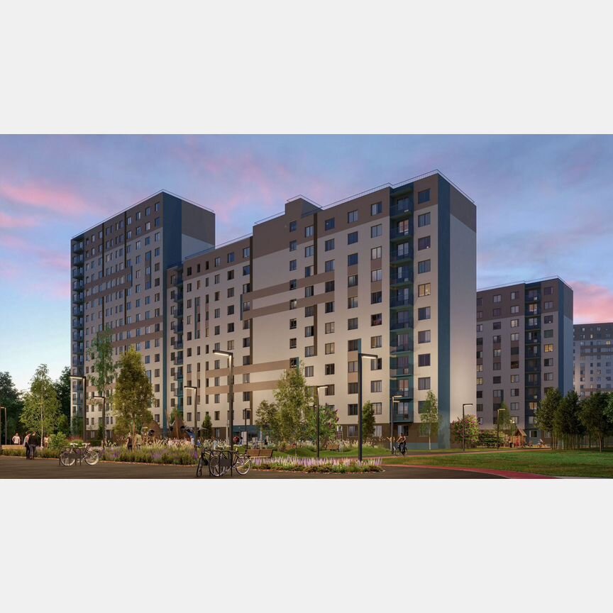 1-к. квартира, 33 м², 1/14 эт.