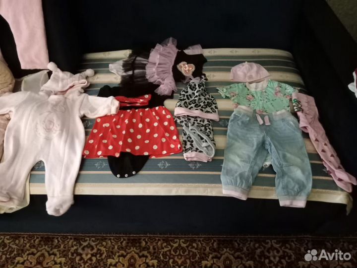Вещи пакетом для девочки 74 80