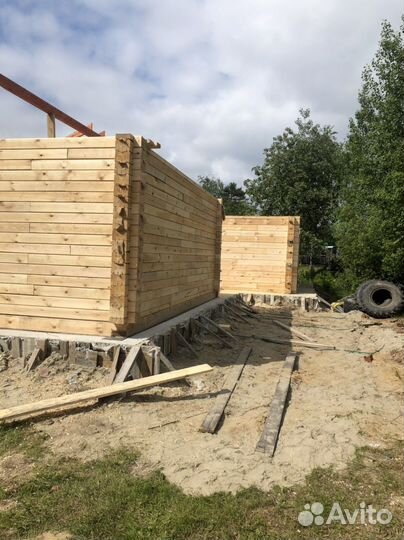Продам срубы из профилированного бруса