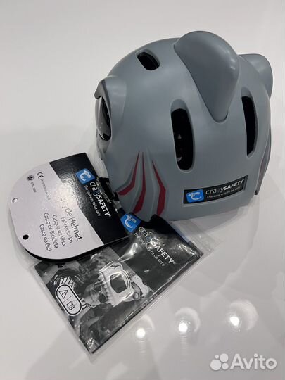 Шлем акула детский новый