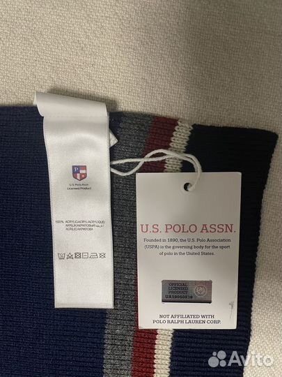 Мужской шарф U.S. Polo Assn