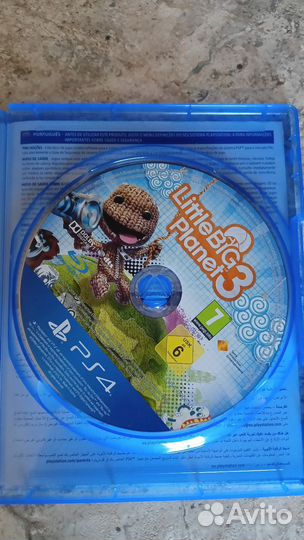 Диск с игрой для ps4,ps5 LittleBig Planet 3