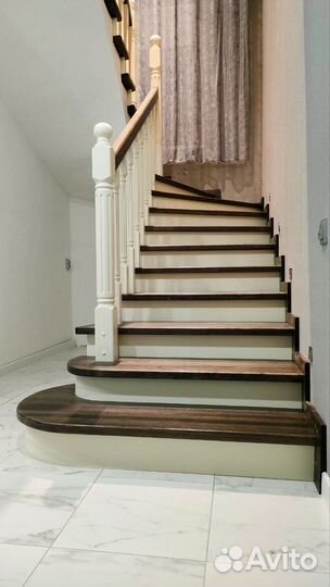 Изготовление деревянных лестниц