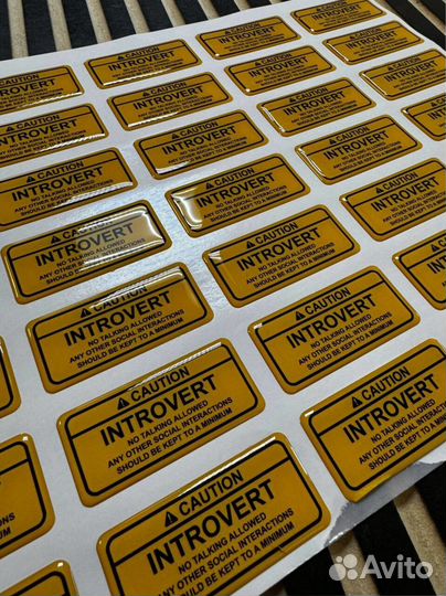 3D стикеры розница