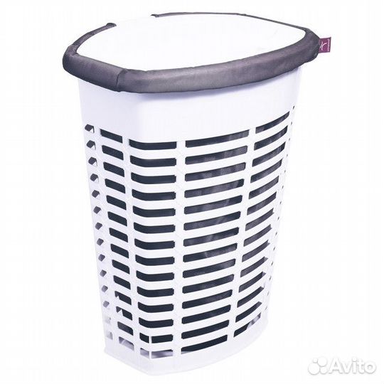Корзина для белья prima nova Palm 50л 47х36х60см с