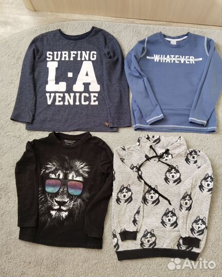 Детские вещи пакетом на мальчика 128