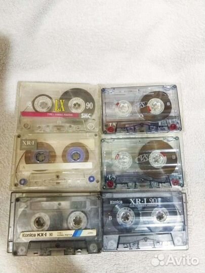 Аудикассеты разные