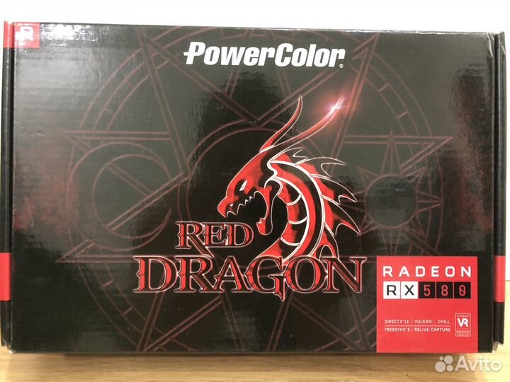 Видеокарта rx580 8gb