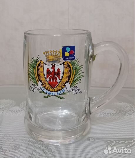 Брендовый набор бокалов для пива. Франция