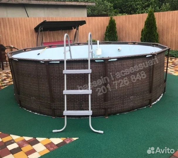 Каркасный бассейн Ротанг