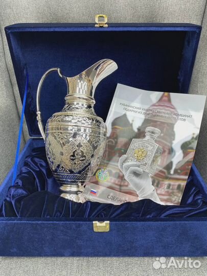 Кувшин из серебра на 1500 мл