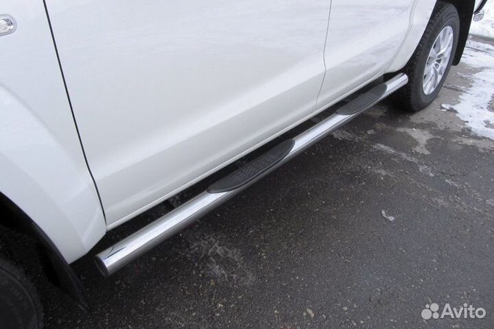 Защита порогов Volkswagen amarok vwam16-004