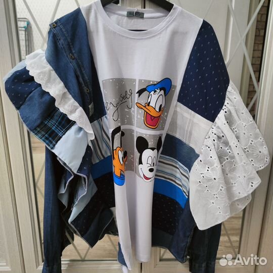 Рубашка пэчворк