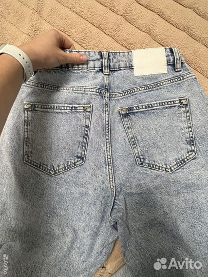 Джинсы Zara mom jeans 38