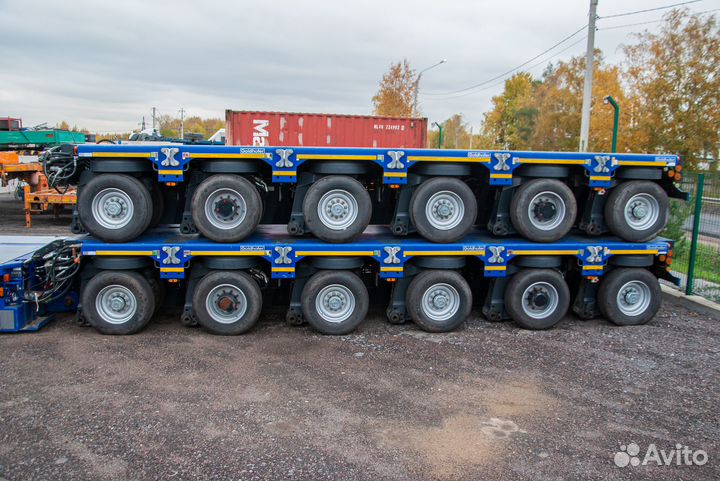 Аренда самоходных модульных платформ goldhofer