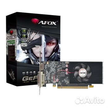 Afox GeForce GT 1030 4GB (AF1030-4096D4L5) новая с