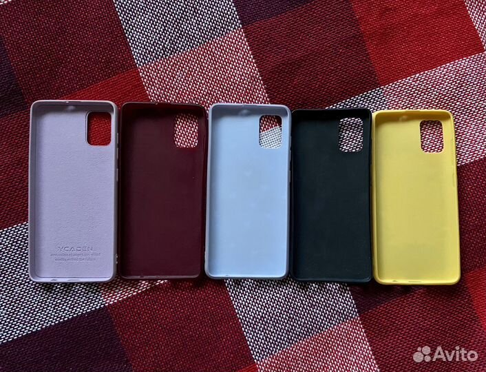 Силиконовые чехлы на Samsung Galaxy A51