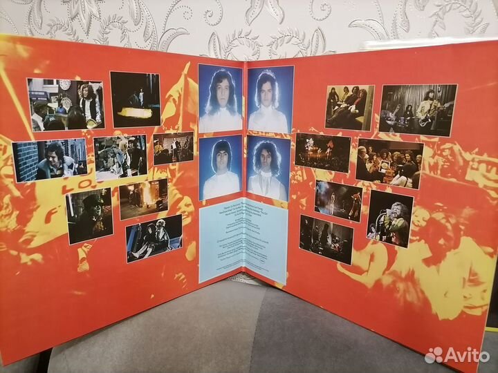 Lp slade in Flame 1974 Polydor Austria Gema Mint