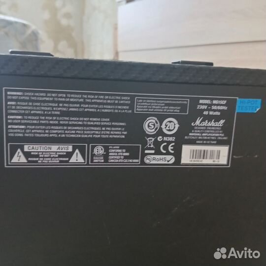 Гитарный комбоусилитель marshall mg15cf