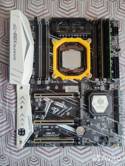 Xeon e5 2670 v3+Материнская плата+озу 16гб