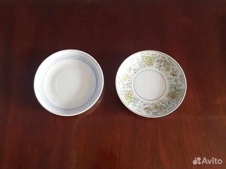 Блюдце Дулево 60 х годов винтаж, Пролетарий Завод