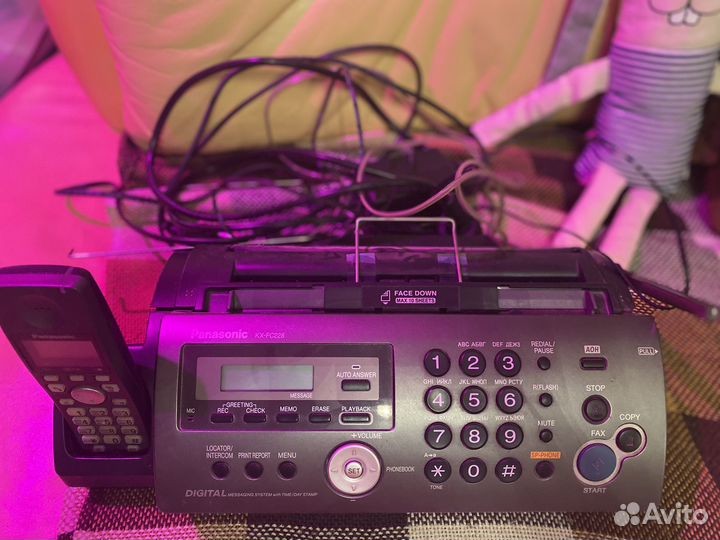 Телефон-Факс panasonic