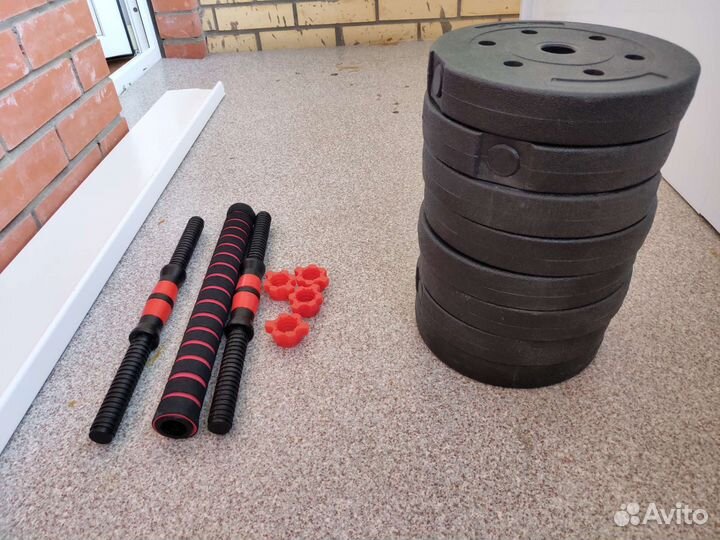 Гантели разборные 12,5 кг каждая